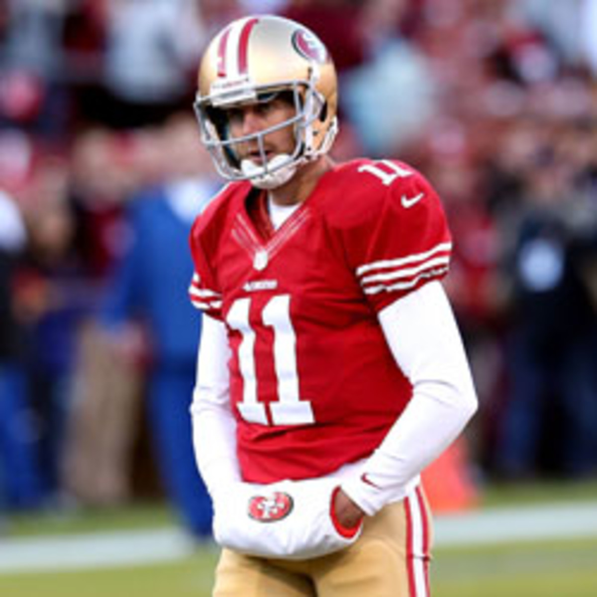 The 49ers have agreed to trade Alex Smith to the Chiefs. (Stephen Dunn/Getty Images Sport)