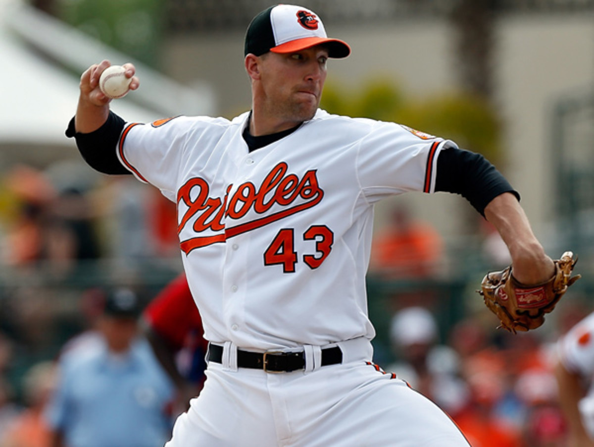 Jim Johnson recorded back-to-back 50-save seasons for the Orioles. (J. Meric/Getty Images)
