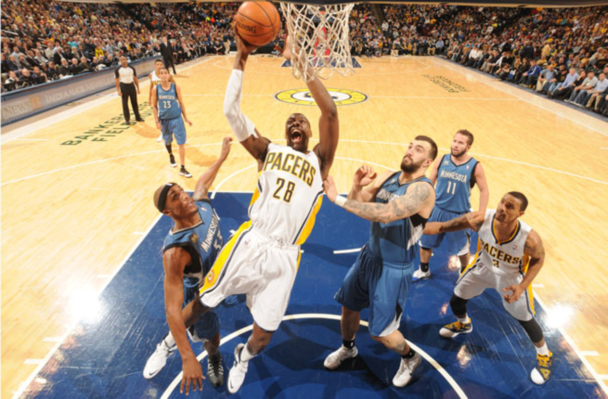 After starting his career in San Antonio, Ian Mahinmi won a title in Dallas before being traded to Indy.