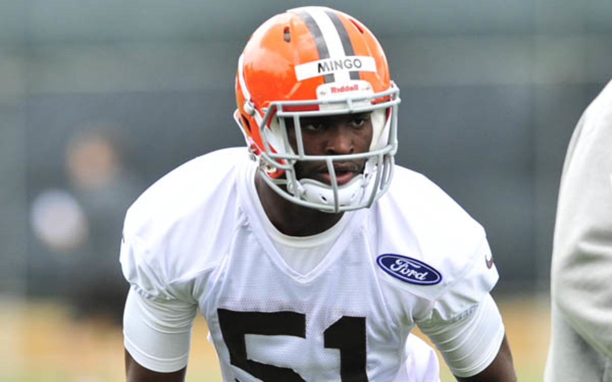 Barkevious Mingo will reportedly be unlikely to play in the team's first game. (David Dermer/Diamond Images/Getty Images)
