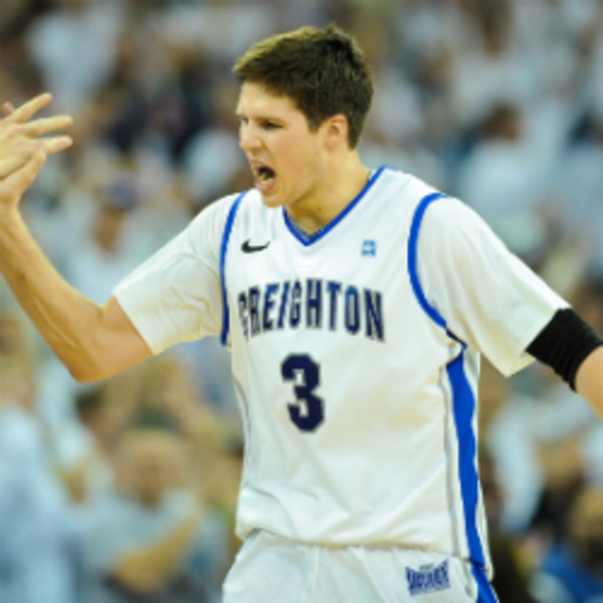 Creighton's Doug McDermott is one of 15 finalists for the Wooden Player of the Year award. (Eric Francis/Getty Images)