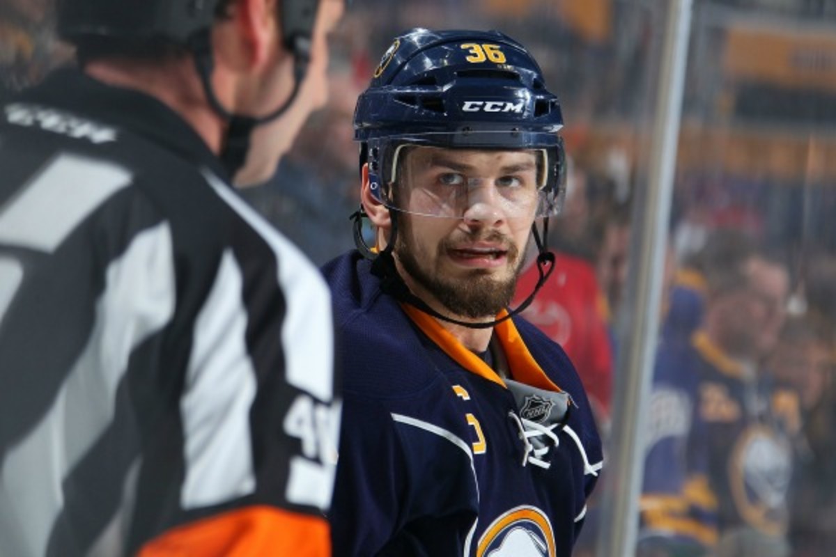 Patrick Kaleta was suspended 10 games for his check to the head of Jack Johnson. (Bill Wippert/NHL/Getty Images)