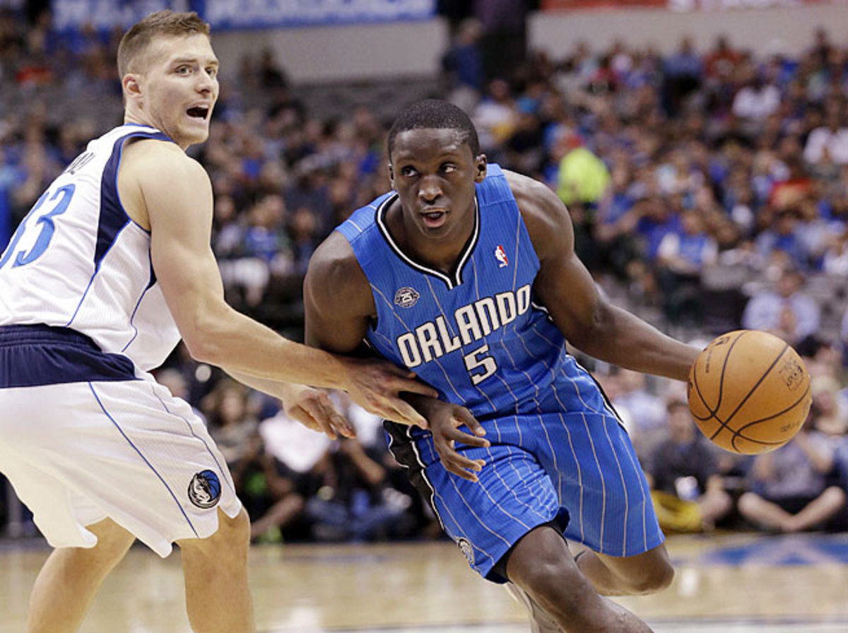 No. 2 pick Victor Oladipo is set to see playing time at both guard positions as a rookie for the Magic.