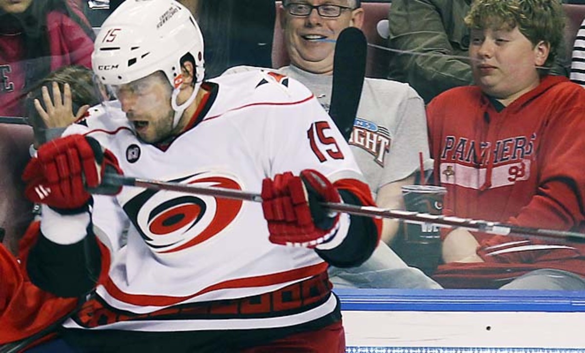 Tuomo Ruutu scored 18 goals with 16 assists for the Hurricanes last season.