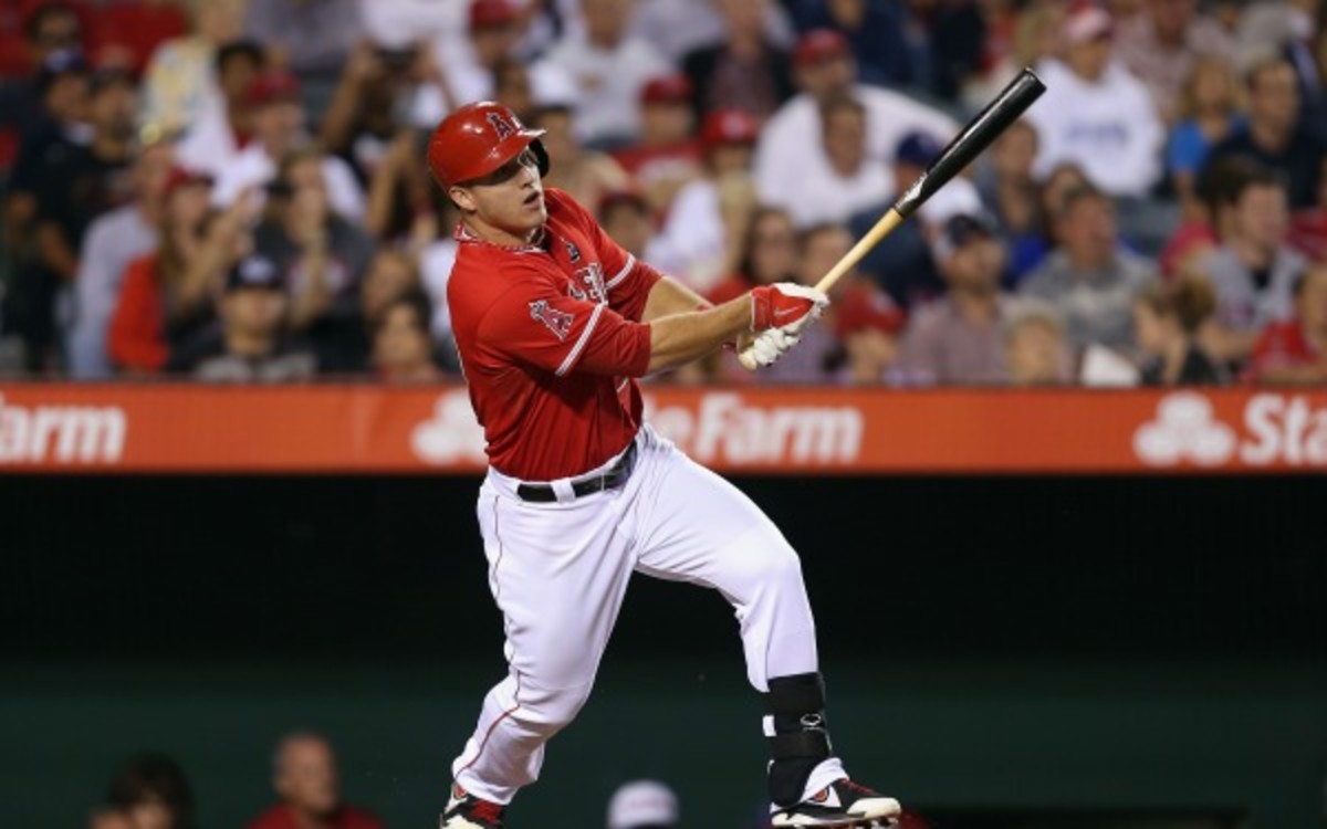 Angels outfielder Mike Trout says PED users should be banned from the game. (Jeff Gross/Getty Images)