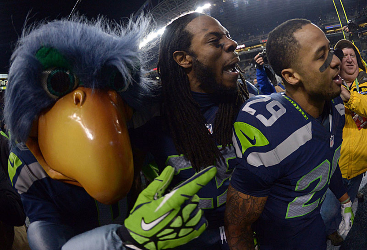 You know what the Legion of Boom is because of the play of Richard Sherman (left) and Earl Thomas. (Kirby Lee/USA Today)