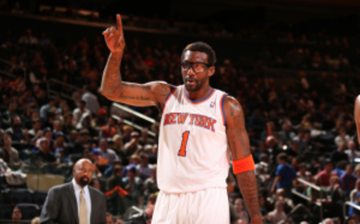 Knicks head coach Mike Woodson confirmed on Tuesday that forward Amar'e Stoudemire will suit up for Wednesday's regular season opener at home against the Milwaukee Bucks.  (Nathaniel S. Butler/Getty Images)