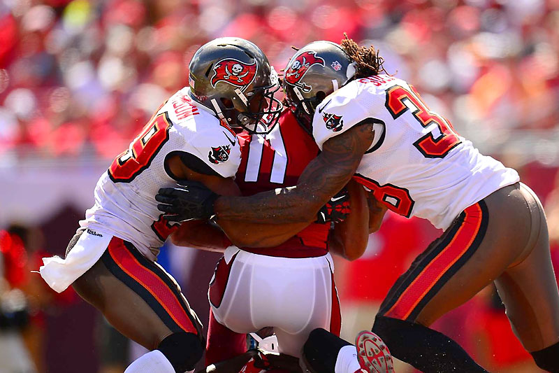 The Tampa Bay defense has been nothing to complain about. (Al Tielemans/Sports Illustrated)