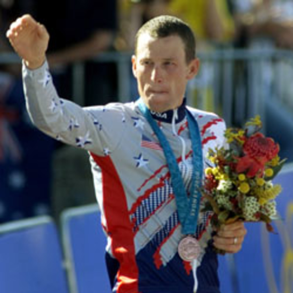 Lance Armstrong could next lose the bronze medal he won at the 2000 Sydney Olympics. (AFP/Getty Images)