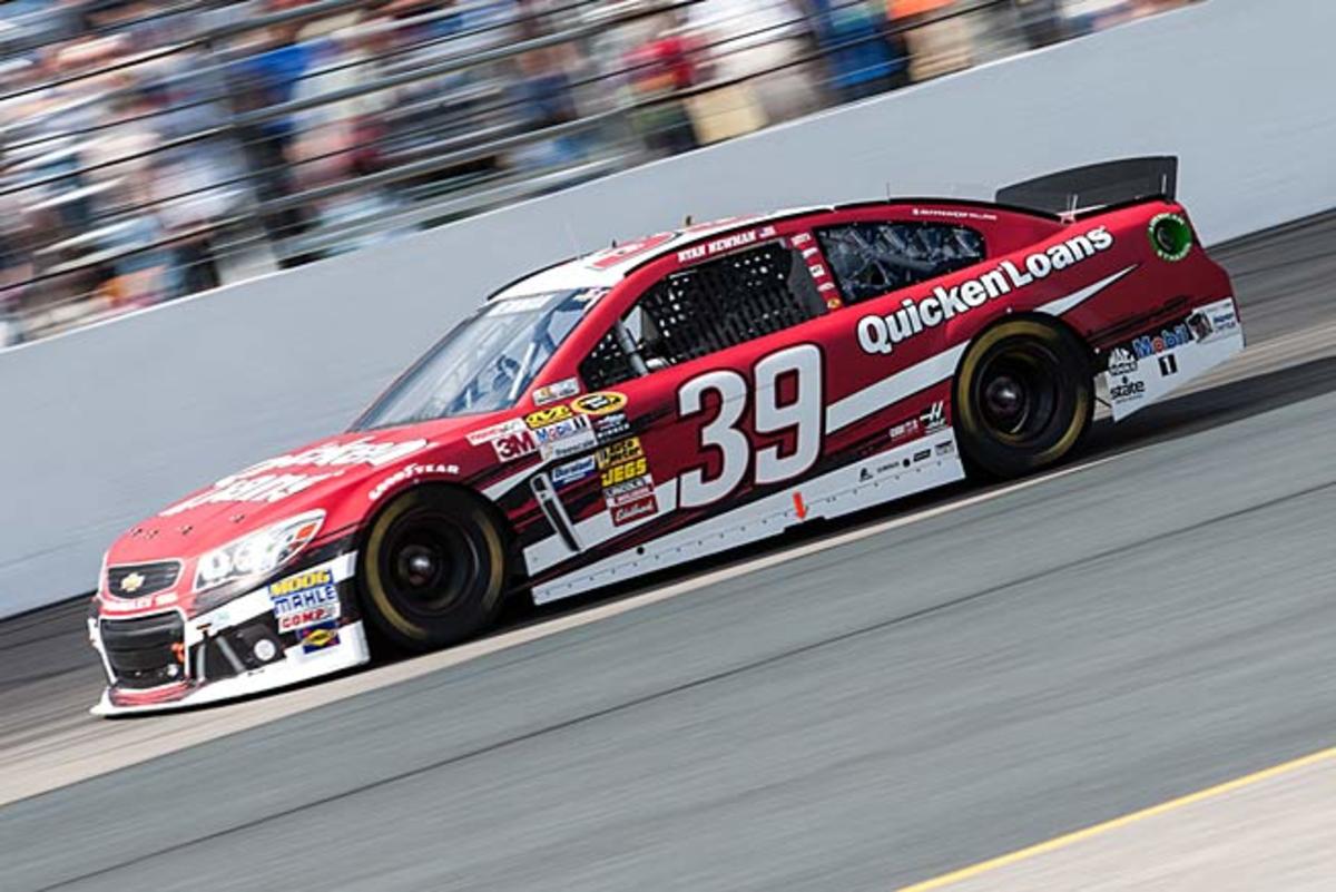 Ryan Newman's sponsor is impressed by how well he's handled a rough racing season.