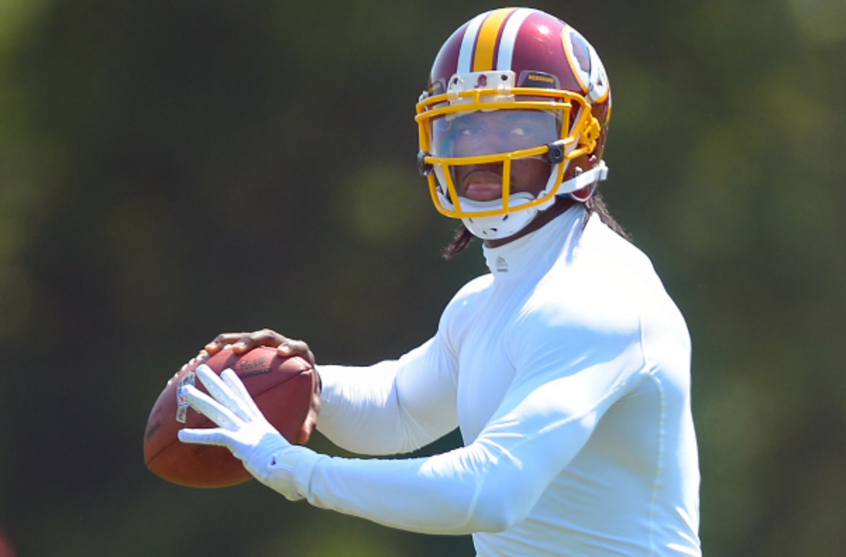 Redskins quarterback RGIII isn't too concerned about setbacks following knee surgery, or his upcoming wedding. (The Washington Post/Getty Images)