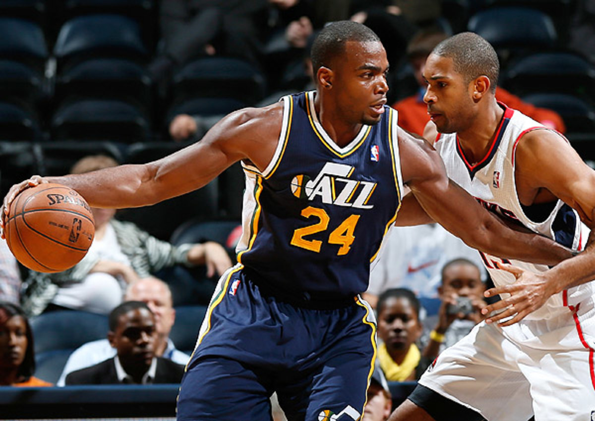Paul Millsap (left) signed an affordable two-year deal with the Hawks.