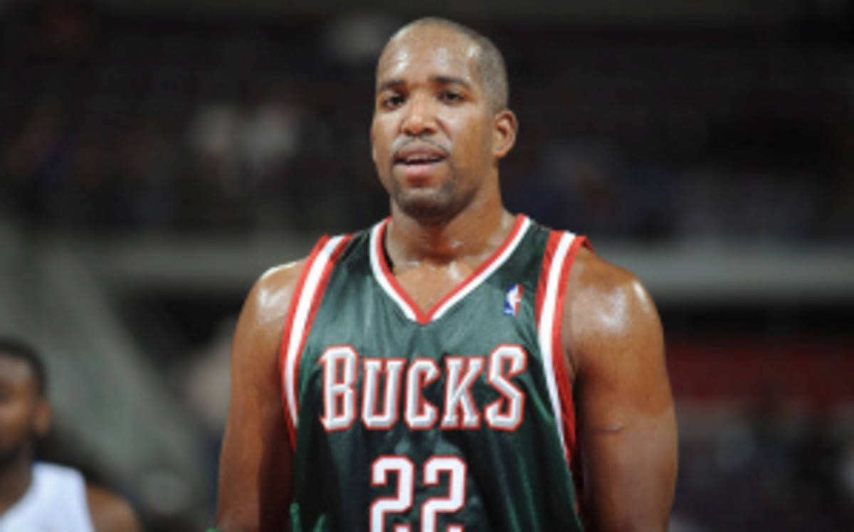 Former Bucks shooting guard Michael Redd finishes fourth all-time in franchise history for points scored. (D. Lippitt/Einstein/Getty Images)