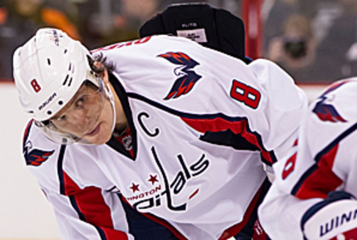 Alex Ovechkin has 15 points in 18 games this season. (Cal Sport Media).
