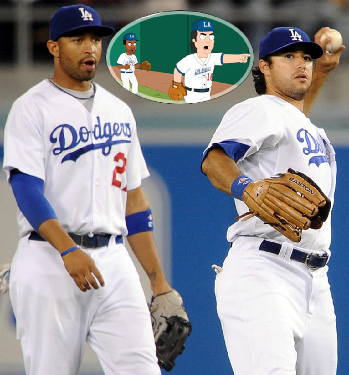 Matt Kemp and Andre Ethier