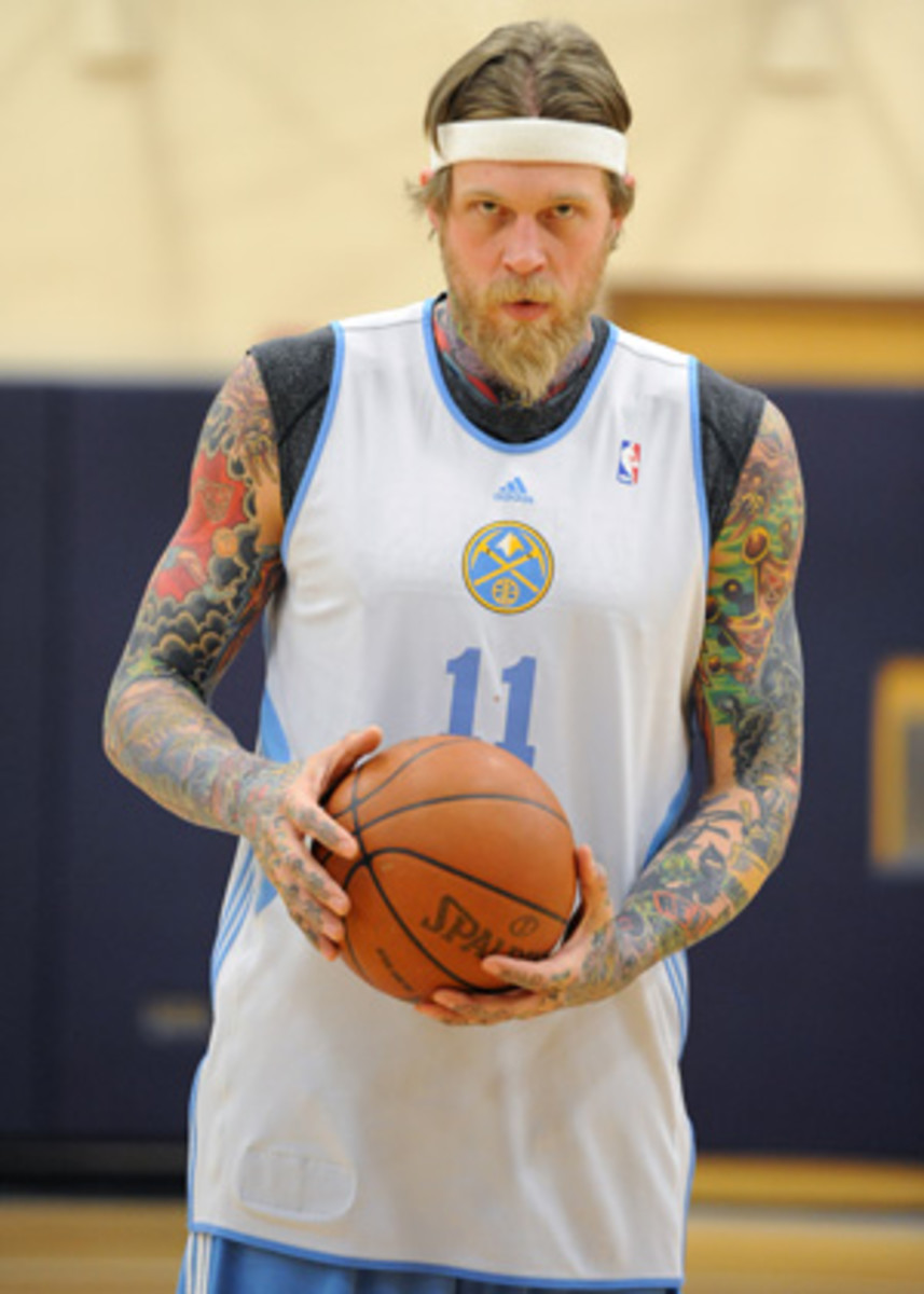 Chris "Birdman" Andersen signed with the Heat on Sunday. (Garrett Ellwood/Getty Images)