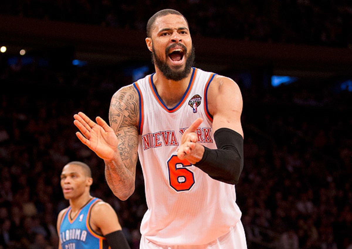 New York Knicks' Tyson Chandler made First Team All Defense
