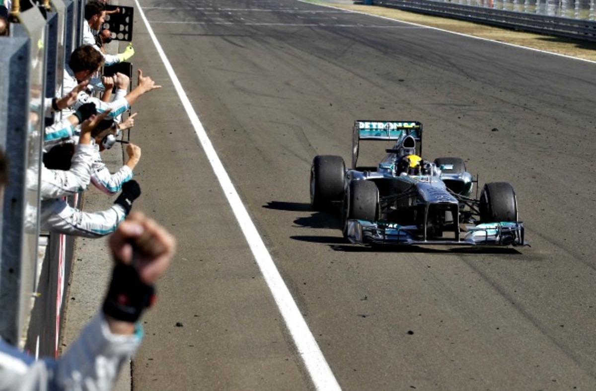 Lewis Hamilton's win in Budapest showed a marked improvement in his car's consistency.