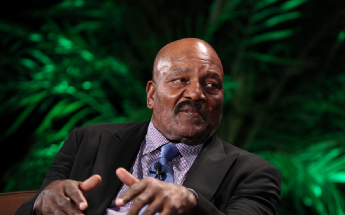 Jim Brown said the NFL needs to catch up with NASCAR in terms of player safety. (Joe Murphy/Getty Images)
