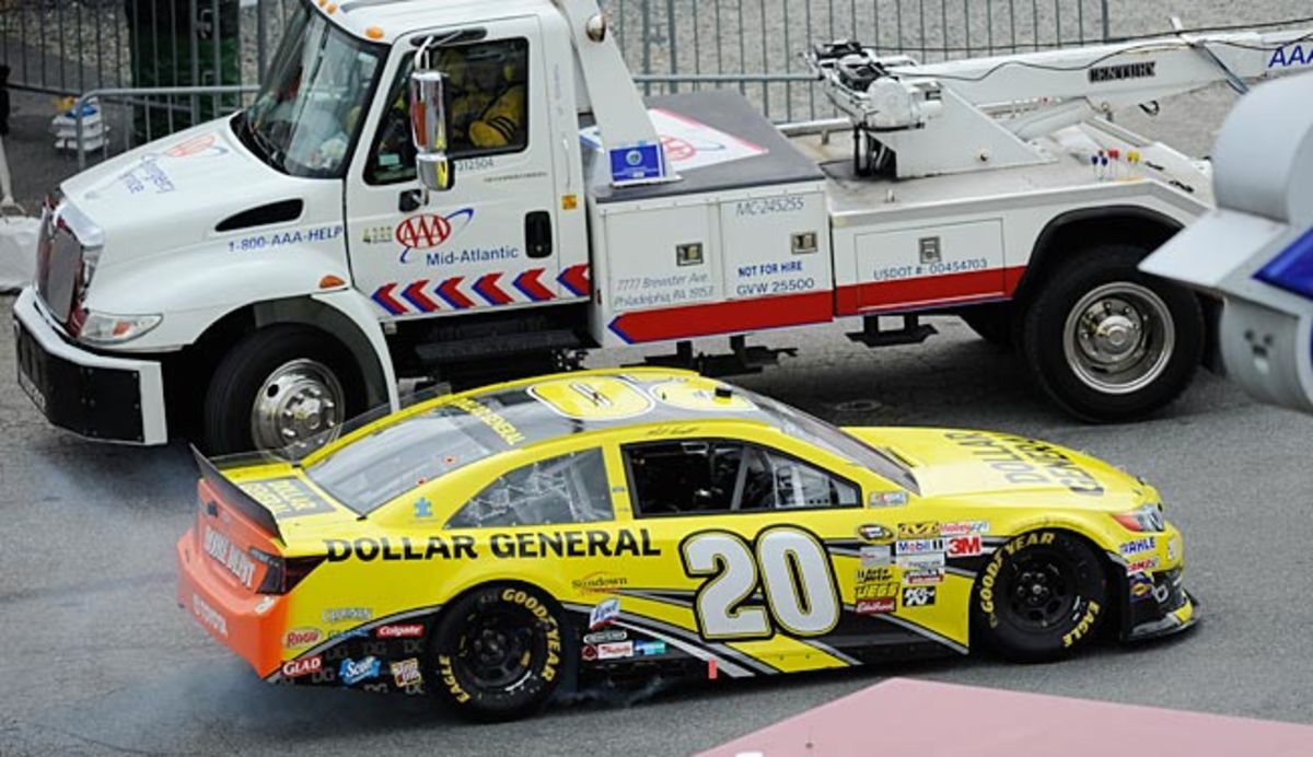 Matt Kenseth suffered an engine failure at Dover last weekend and finished 40th.