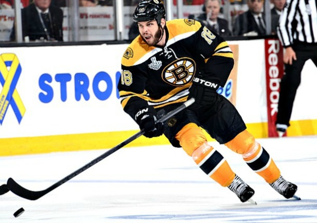 Nathan Horton signed as a free agent with the Columbus Blue Jackets