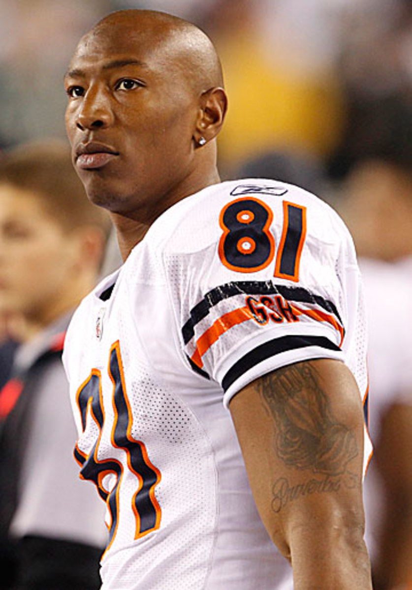 Sam Hurd signed with the Bears in 2011 after five seasons with the Cowboys. (Nuccio DiNuzzo/ Chicago Tribune/MCT via Getty Images)
