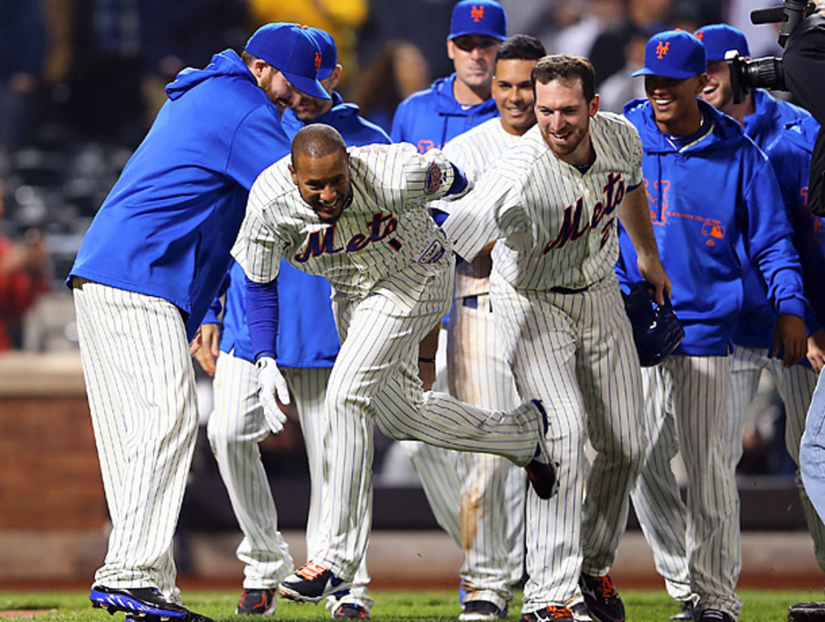 Jordany Valdespin's walk-off grand slam was just the sixth in New York Mets team history. 