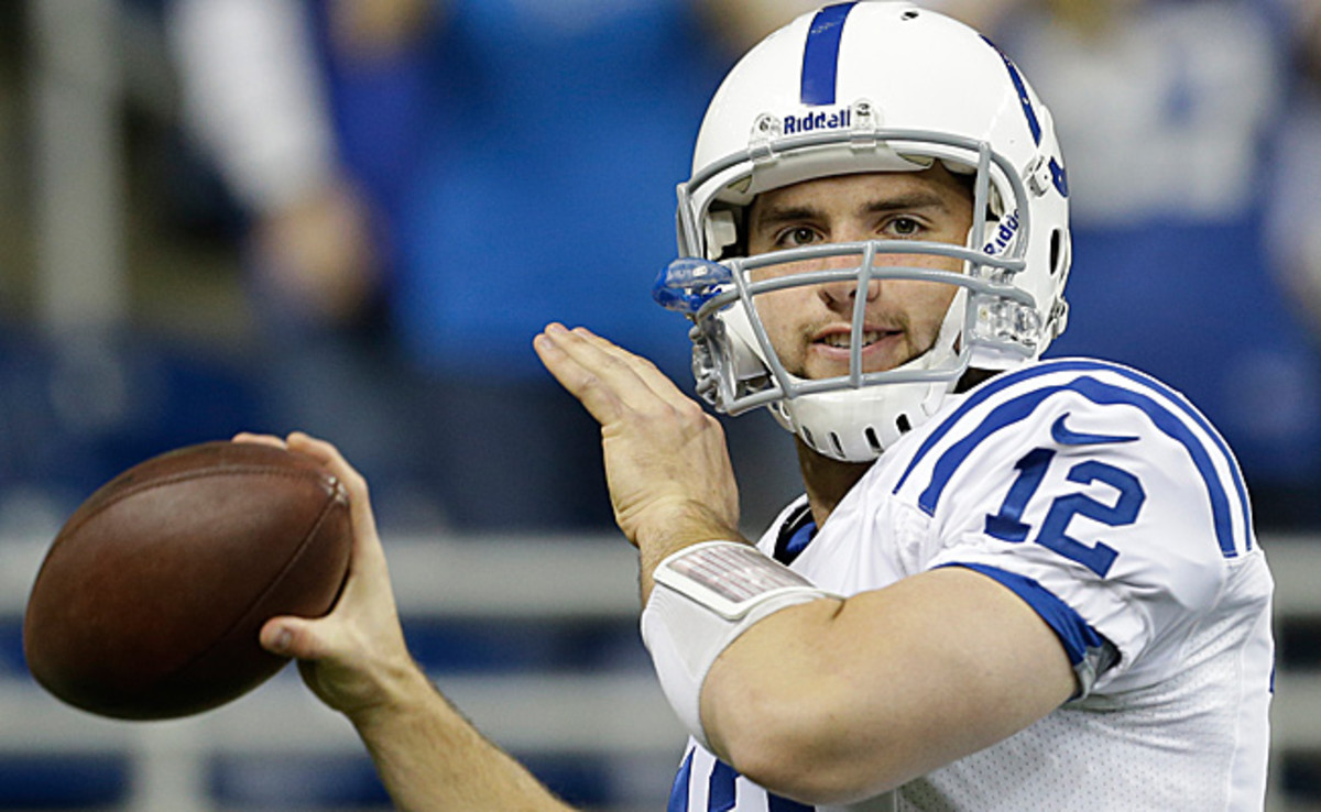 Andrew Luck set NFL rookie records for attempts, yards passing and 300-yard games. 