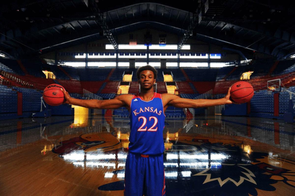 Andrew Wiggins arrived at Kansas with outsized talent and even bigger expectations.