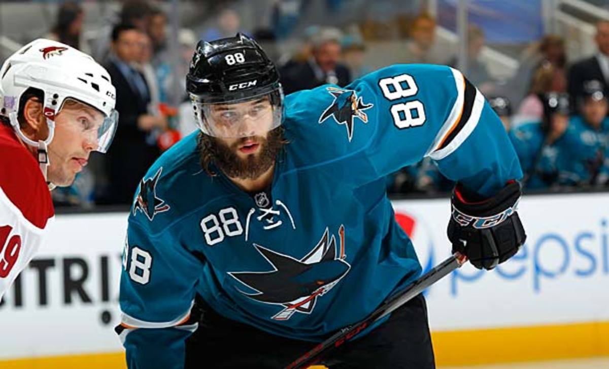 Brent Burns of the San Jose Sharks has the best head of hair in the NHL