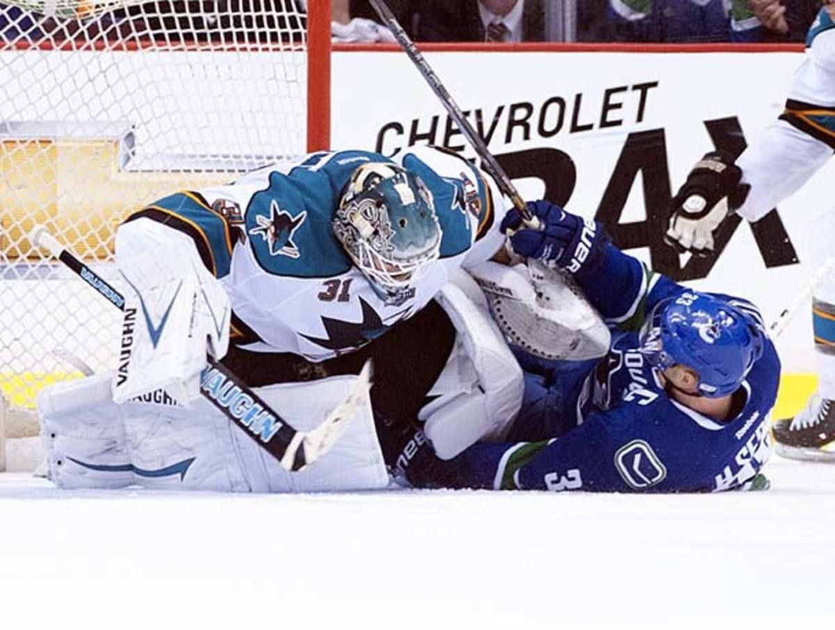 The Sharks have the Canucks down 0-3 and are looking to finish them off.