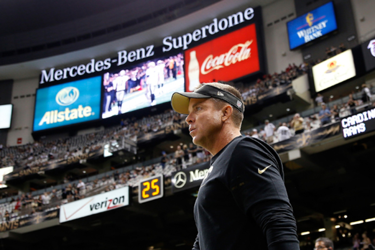 Sean Payton, this moment proved to be worth the wait. (Chris Graythen/Getty Images)