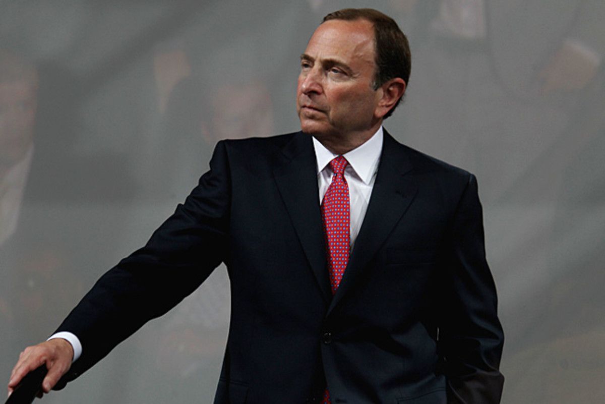 NHL Commissioner Gary Bettman said all sides in the talks are working toward the same goal.
