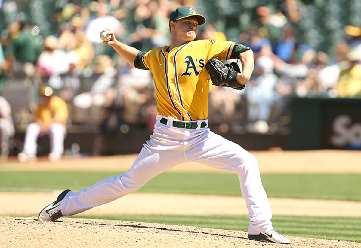 Since joining Oakland's starting rotation, Sonny Gray has given up just two runs in 18 innings pitched.