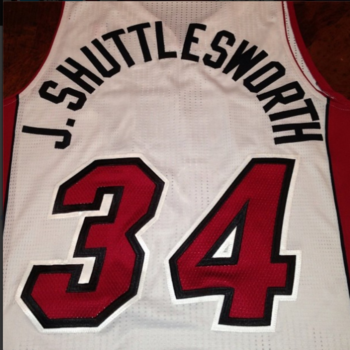 Ray Allen – who played Jesus Shuttlesworth in the 1998 film He Got Game – will don the character-inspired nickname on the back of his jersey this season. (Spike Lee's Instagram)