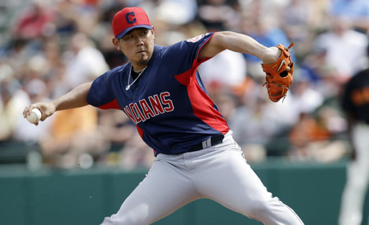 Finally healthy, Daisuke Matsuzaka was unable to find room the Indians rotation this season.