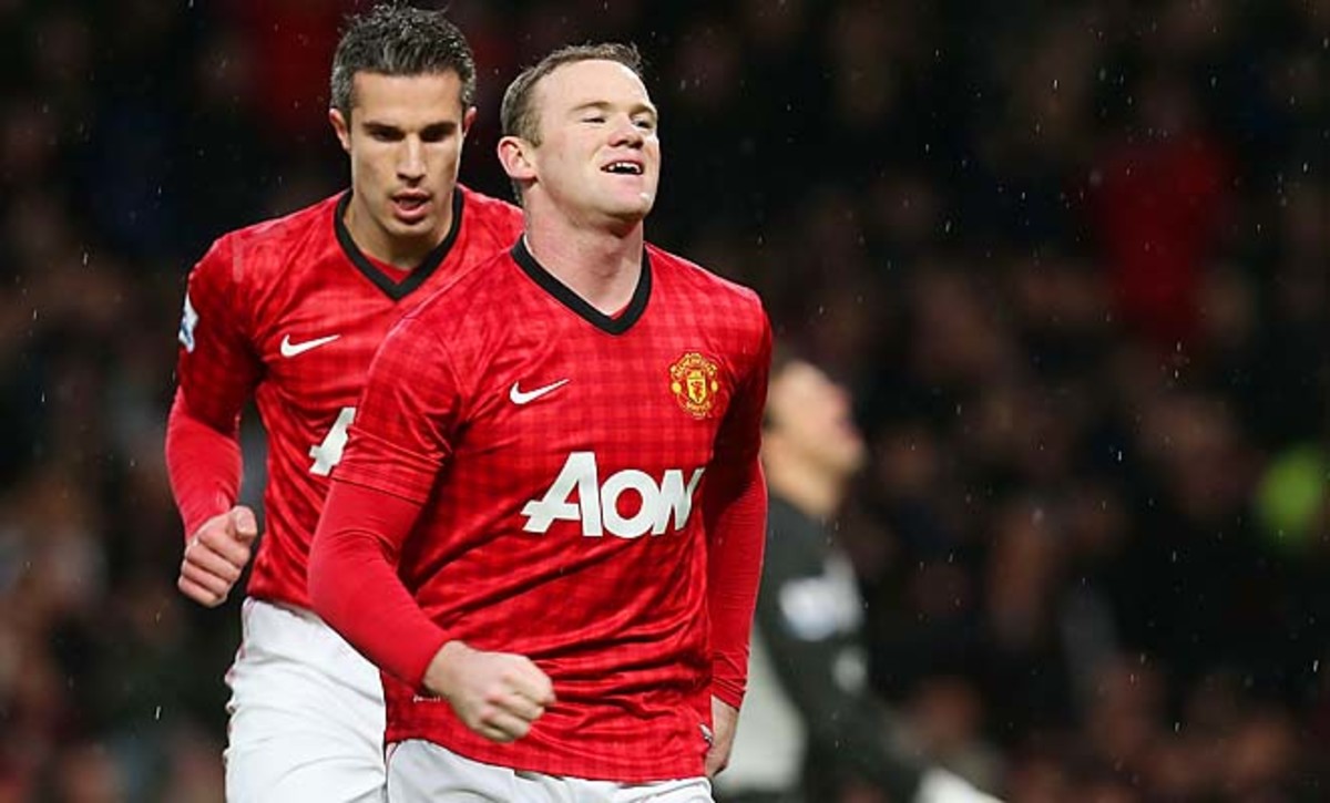 Wayne Rooney, Robin van Persie and Manchester United have the title all but locked up.