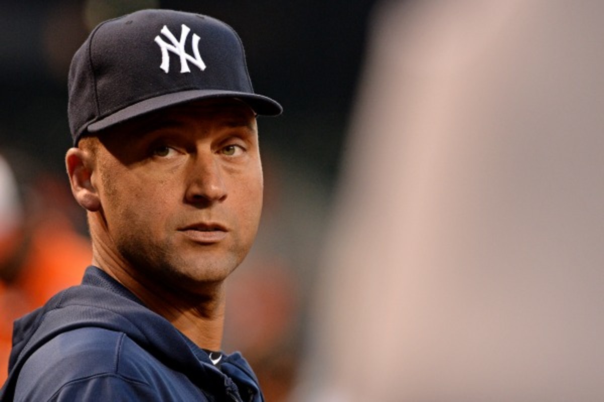 Derek Jeter will end the season on the disabled list with a sore ankle. (Patrick Smith/Getty Images)