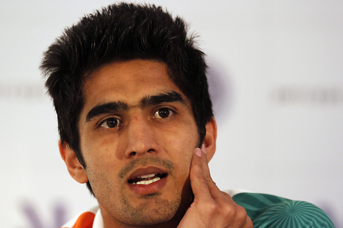 Vijender Singh, an Indian national hero in the Beijing Olympics, may be linked to a drug ring.