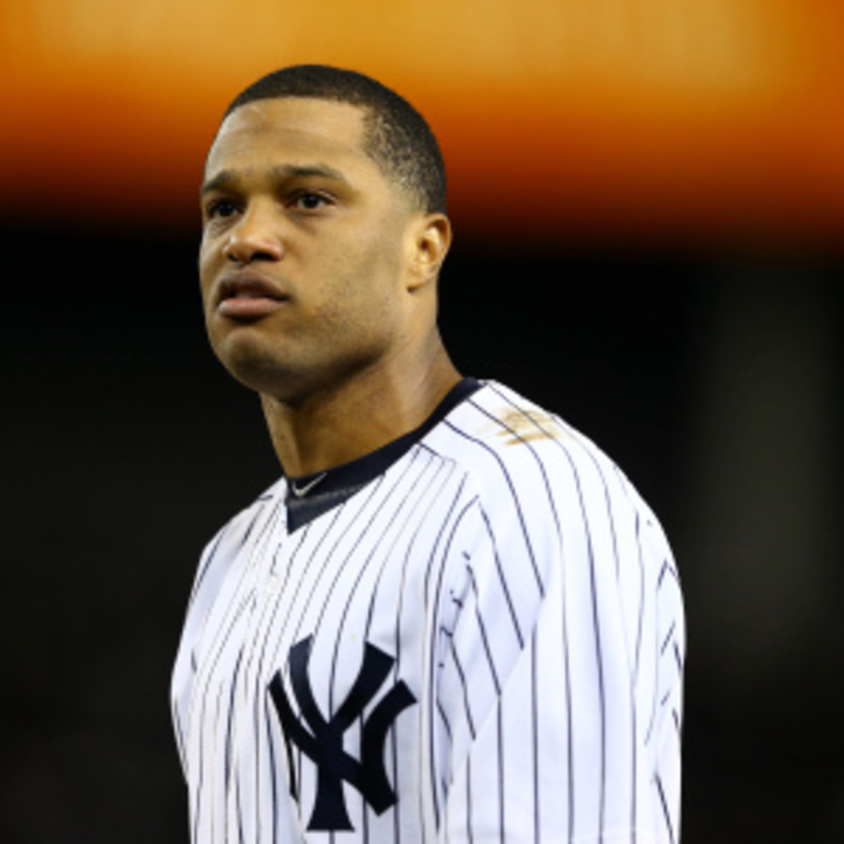 The Yankees and Robinson Cano are discussing a "significant long-term contract." (Al Bello/Getty Images)