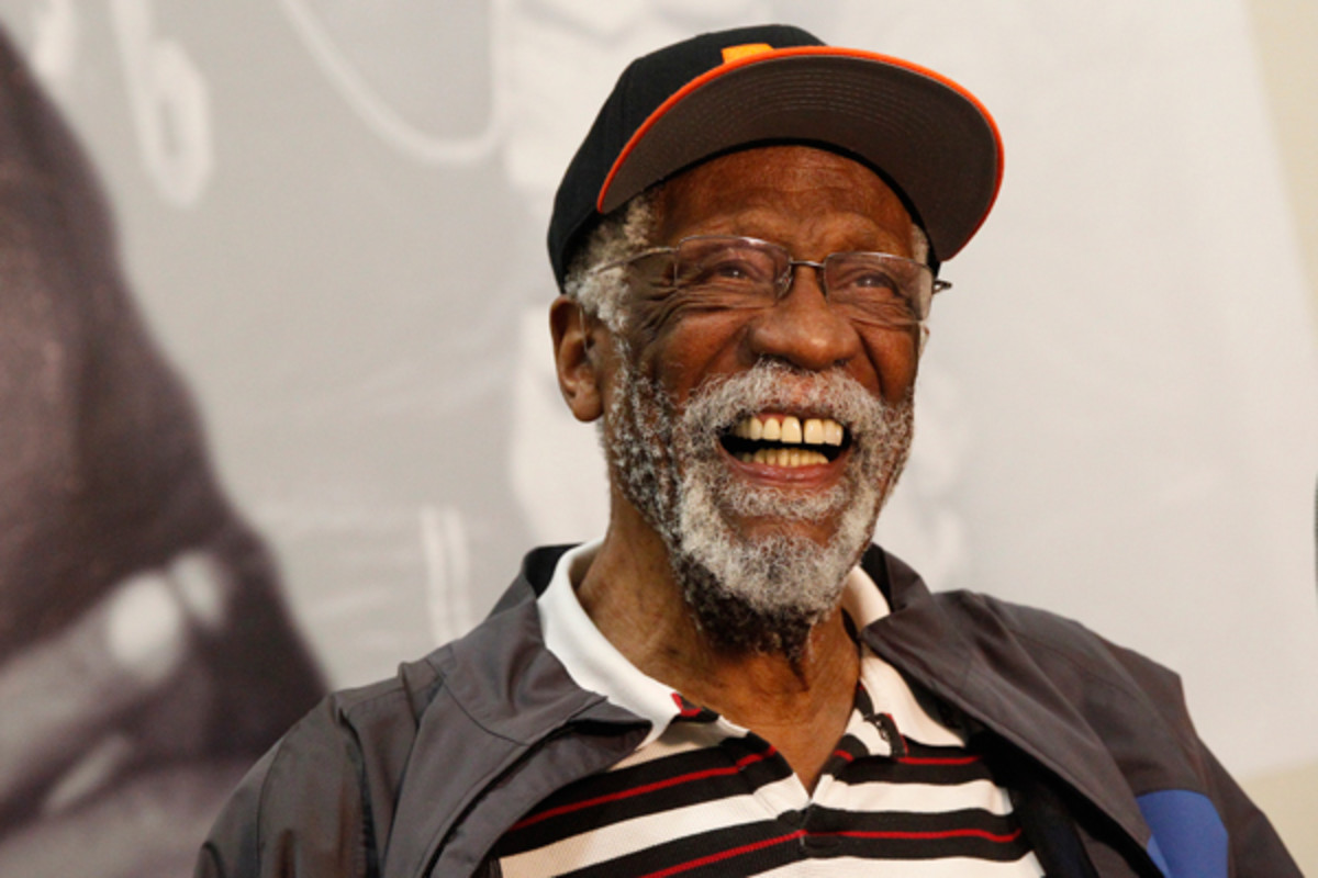Bill Russell won 11 championships during his tenure with the Celtics. (Rocky Widner/Getty Images)