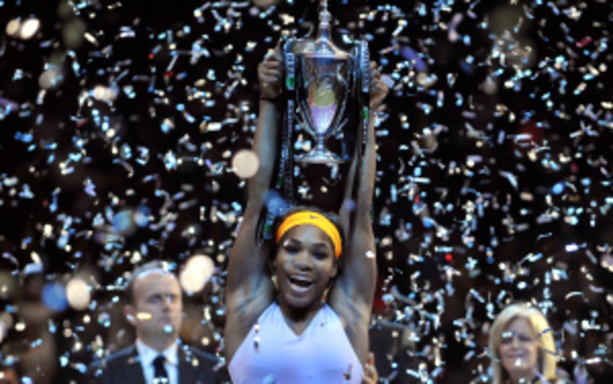 Serena Williams' .951 winning percentage was the best since Steffi Graf's .977 in 1989. (Ozan Kose/Getty Images)