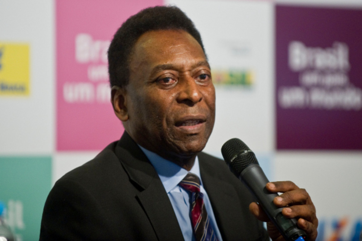Brazilian soccer legend, Pelé, said in a television interview that he supported peaceful protests going on in the country. (AFP/Getty Images)