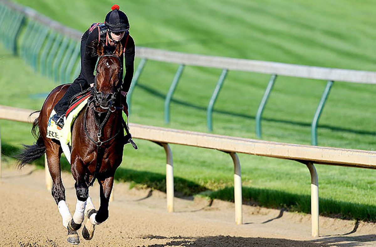 In the backdrop of the proposal is the Kentucky Derby where Orb (above) starts as a 7-2 favorite.