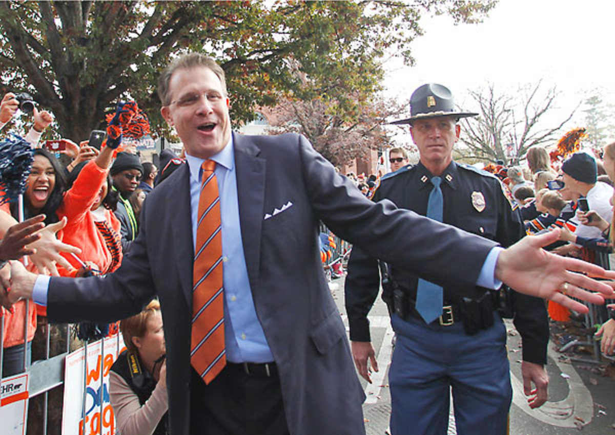 Gus Malzahn has quickly rebuilt the Tigers from a winless SEC season in 2012 to a division title.
