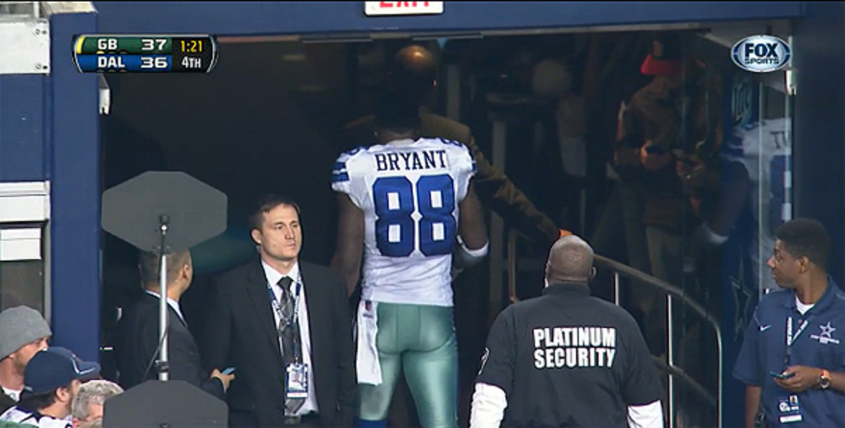 Are Tony Romo's playing days over if the NFL ruled Dez Bryant caught it on  that fateful day in Lambeau?
