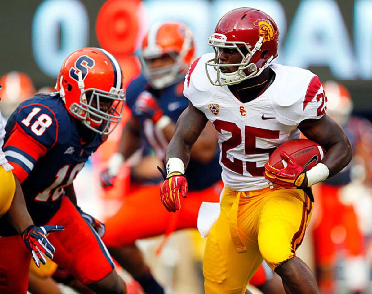 Silas Redd rushed for 905 yards and nine touchdowns last season as USC finished a disappointing 7-6.