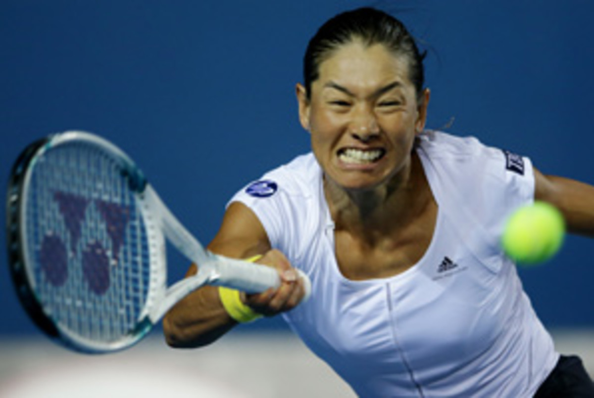 Kimiko Date-Krumm, who was eliminated Thursday, was the oldest woman in the draw by about a decade.
