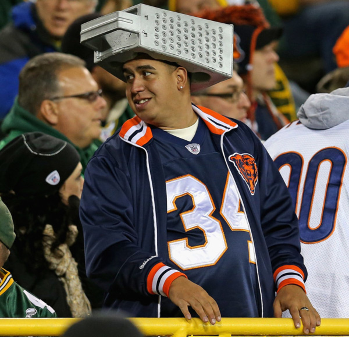 Bears fan :: Jonathan Daniel/Getty Images