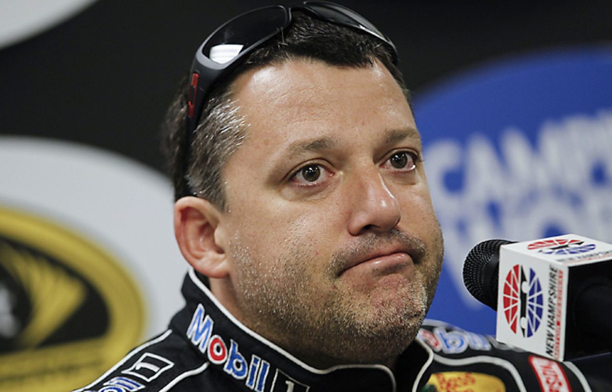 Tony Stewart spent almost a week in a hospital after breaking his leg in a sprint car race in Iowa.